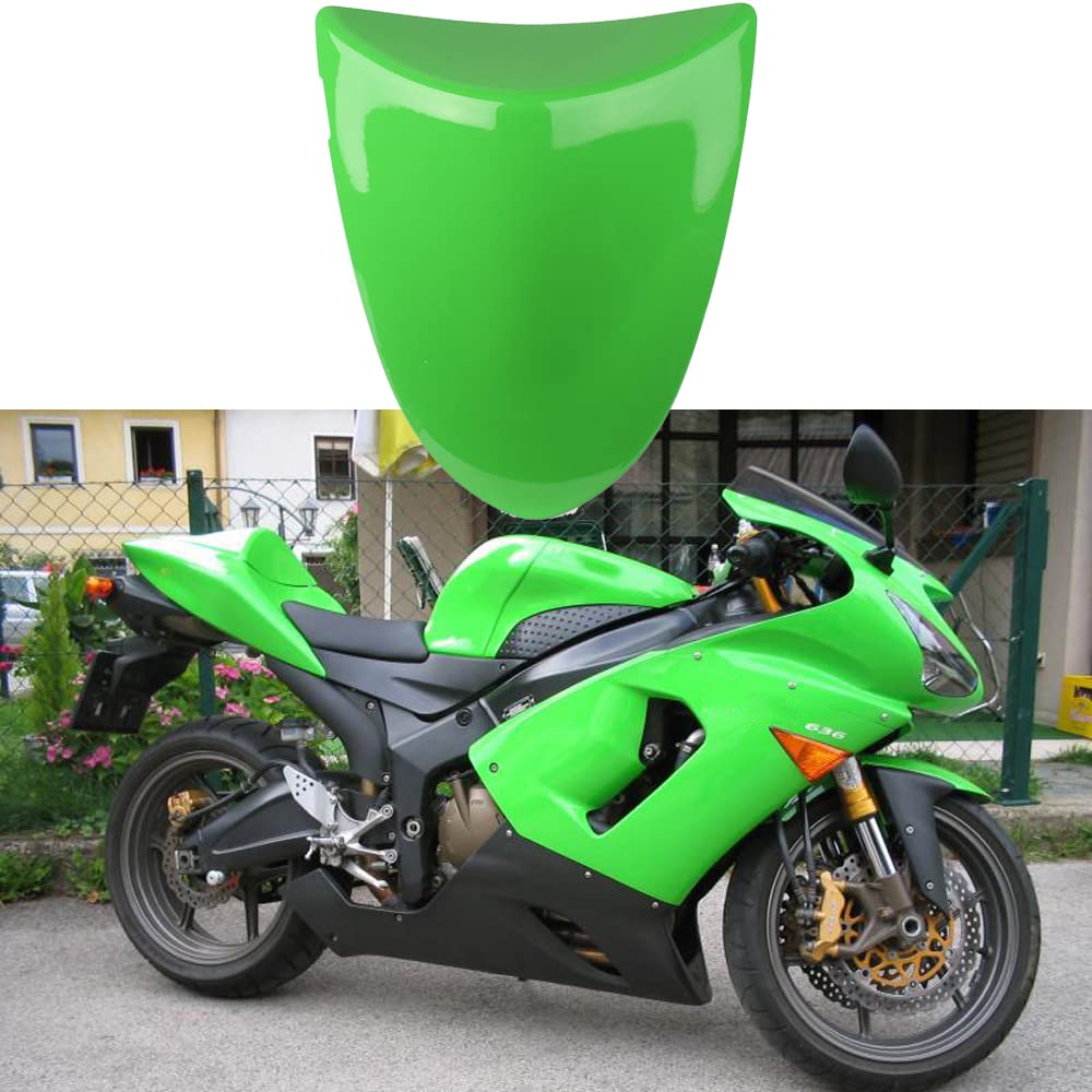 Amazon.com: Green Rear Seat Cover Cowl For Kawasaki ZX6R